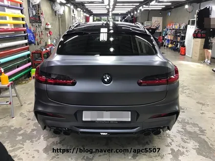 자동차전체랩핑 사틴그레이로 대변신 / 용산구 문배동