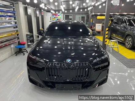 용산구 랩핑 bmw i7시리즈 크롬 딜리트 by 카바레 / 용산구 문배동