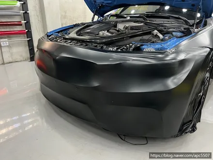 용산구 랩핑, 마포구랩핑 BMW M4 컨버터블 메탈릭 블랙 락그레이 필름으로 전체랩핑 시공 가보자고 -! / 용산구 문배동