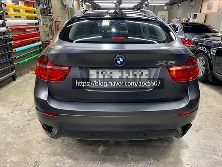자동차 랩핑으로 새롭게 태어나다$ \'BMW X6\' 전체 랩핑 시공기 / 용산구 문배동