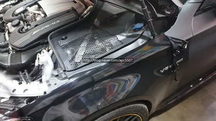 c63s amg 두달만에 랩핑제거 이유는?? / 용산구 문배동