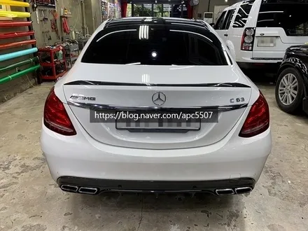 인기가 많은데는 이유가 있다! \'벤츠 c63\' 사틴블랙 자동차 랩핑 / 용산구 문배동