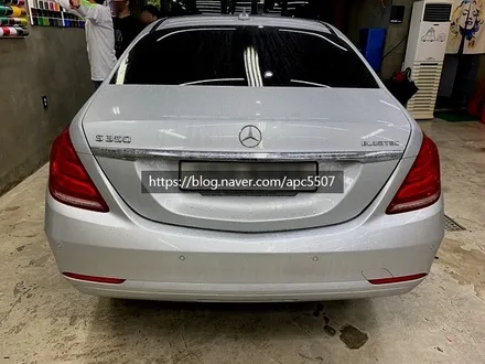 화이트에도 퀄리티가 존재한다! \'벤츠 S350\' 자동차 래핑 / 용산구 문배동