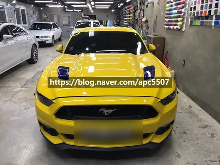 차량보호필름 랩핑으로 머스탱에 모던함을! / 용산구 문배동