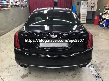 자동차랩핑 이렇게 좋은 효과가? 캐딜락 ct6 차량 시공후기 / 용산구 문배동