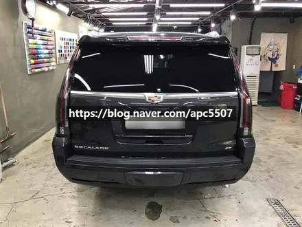 자동차실내랩핑 캐딜락 에스컬레이드 차량을 품위있게 / 용산구 문배동