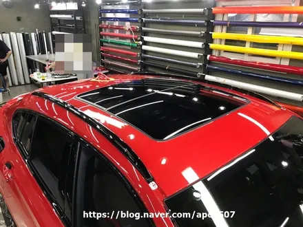 자동차전체랩핑 사틴그레이로 대변신 / 용산구 문배동