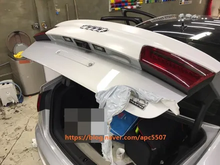 아우디a6랩핑 전체 시공기 / 용산구 문배동