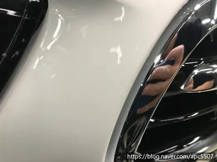벤츠 E 클래스 E250 프런트 범퍼 PPF & 블랙 PPF 루프스킨 시공 / 용산구 문배동