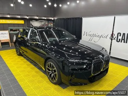 용산구 랩핑 bmw i7시리즈 크롬 딜리트 by 카바레 / 용산구 문배동