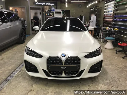 #라치카리안님 BMW 420i 그란 쿠페 사틴 화이트 펄 / 용산구 문배동