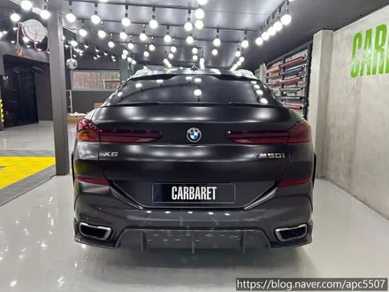 용산구 랩핑, 마포구 랩핑 BMW X6 반무광 사틴블랙으로 전체랩핑 !! / 용산구 문배동