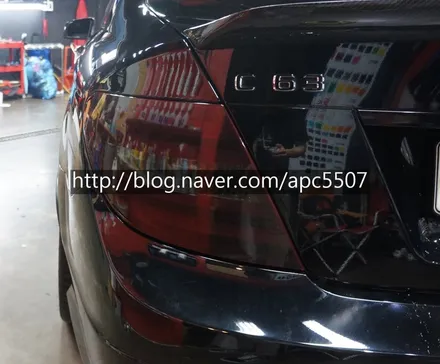 벤츠 c63g  스모그 라이트필름 / 용산구 문배동