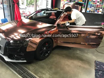 아우디 rs5 영롱한 로즈골드크롬 / 용산구 문배동