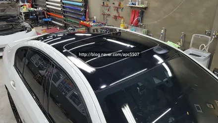 bmw 5시리즈 부분랩핑 시공[#마포구랩핑][#용산구랩핑] / 용산구 문배동