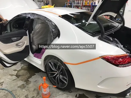 자동차보호필름 시공으로 벤츠 CLS클래스 AMG 완벽 보호! / 용산구 문배동
