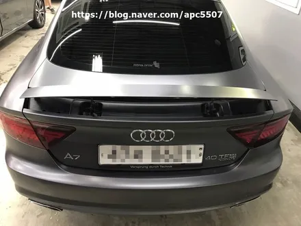 자동차랩핑 사틴그레이의 매력 / 용산구 문배동