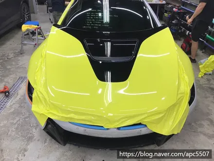 bmw전체랩핑  이미지 바뀐 i8 / 용산구 문배동