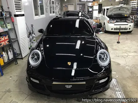 포르쉐 911 \'PPF 부분 시공\'으로 안전하게 / 용산구 문배동