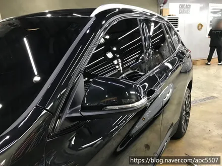 BMW X1 크롬 죽이기 시공기 / 용산구 문배동