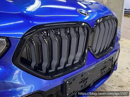 BMW X6 전체 크롬 딜리트 시공과정과 시공 비용 / 용산구 문배동