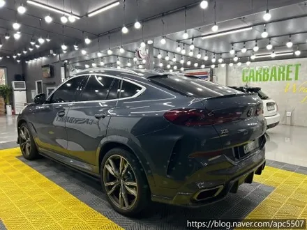 용산구 랩핑, 마포구 랩핑 BMW X6 반무광 사틴블랙으로 전체랩핑 !! / 용산구 문배동