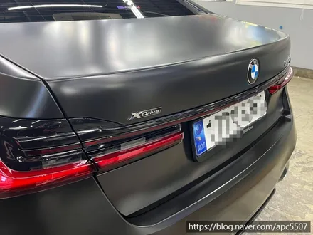 BMW 740Li 전체랩핑 feat.크롬딜리트 / 용산구 문배동