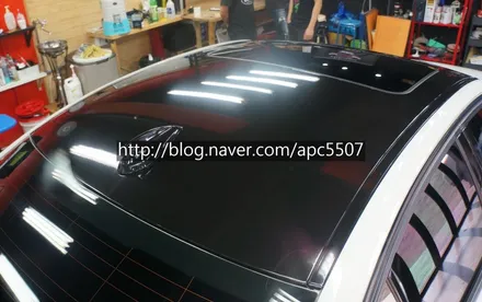 오래된 루프스킨 제거에서 재시공까지 bmw 320d / 용산구 문배동