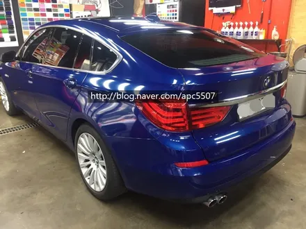패밀리카에 대장급 bmw5gt 자동차랩핑 시공기 / 용산구 문배동