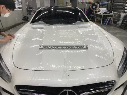 벤츠 amg gts 자동차 랩핑중[#용산구랩핑][#용산구래핑][#이촌동랩핑][#이촌동래핑][#마포구랩핑][#마포구래핑] / 용산구 문배동