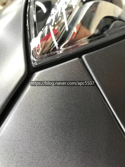 e 클래스 자동차랩핑/카스킨 / 용산구 문배동