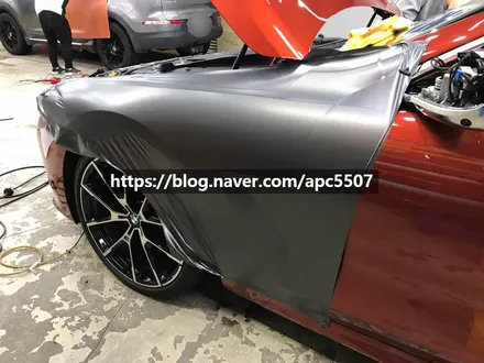 자동차래핑지 통해 BMW 사틴다크로 변신! / 용산구 문배동
