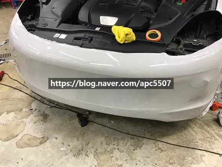 자동차래핑 포르쉐 카이엔을 시공한 듯 안 한 듯 퀄리티로 깔끔하게! / 용산구 문배동