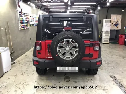 자동차전체랩핑 사틴핑크 매력으로 / 용산구 문배동