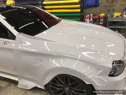 C63AMG쿠페 전체랩핑으로 한층 더 세련되게 / 용산구 문배동