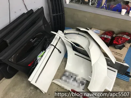 쌍용 렉스턴 전체 랩핑 / 용산구 문배동