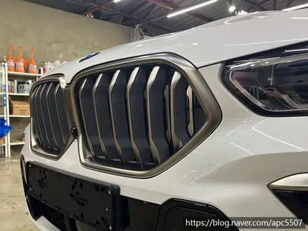 BMW X6 전체 크롬 딜리트 시공과정과 시공 비용 / 용산구 문배동