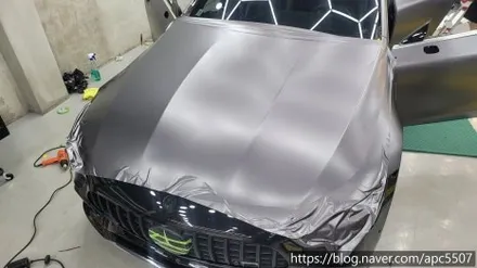 AMG GT 43 모델  사틴 다크 그레이로 드레스업 시공기 / 용산구 문배동