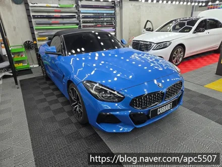 부분랩핑, 두 대의 차로 증명하는 디테일의 차이: BMW Z4 크롬딜리트와 미니 루프스킨 / 용산구 문배동