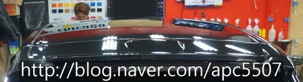 레인지로버 이보크 필러라인 부분랩핑 시공 / 용산구 문배동