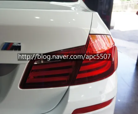 내 차를 사랑하자! 차량래핑 bmw528i / 용산구 문배동