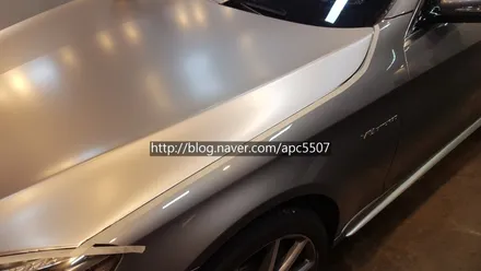 벤츠 s클래스 자동차랩핑![이촌동랩핑][용산구랩핑][성수동랩핑][장안동랩핑] / 용산구 문배동