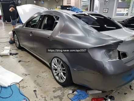 인피니티 g35 전체 래핑 시공기 / 용산구 문배동