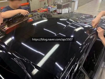 기분 전환? 드루와! \'머스탱 에코부스트\' 자동차 랩핑 / 용산구 문배동
