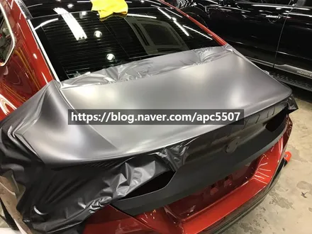 자동차래핑지 통해 BMW 사틴다크로 변신! / 용산구 문배동