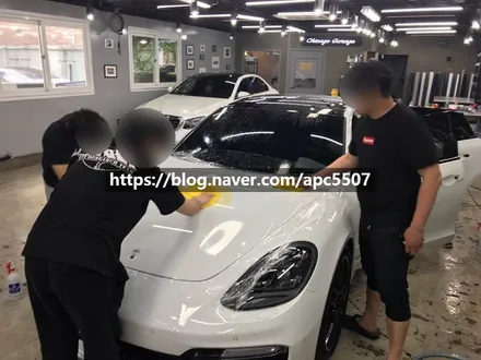 포르쉐 파나메라 GTS PPF 차량랩핑으로 스크래치 보호! / 용산구 문배동