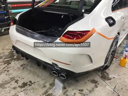 자동차보호필름 시공으로 벤츠 CLS클래스 AMG 완벽 보호! / 용산구 문배동