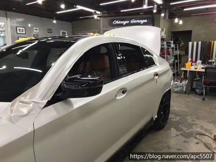 풀체인지 BMW 520i 신차 전체 래핑 / 용산구 문배동