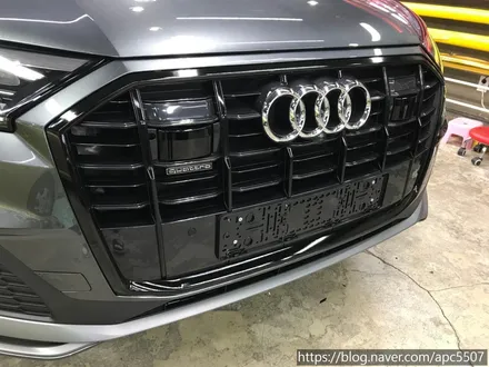 아우디Q7 크롬 죽이기 시공 비용 필수 랩핑 / 용산구 문배동