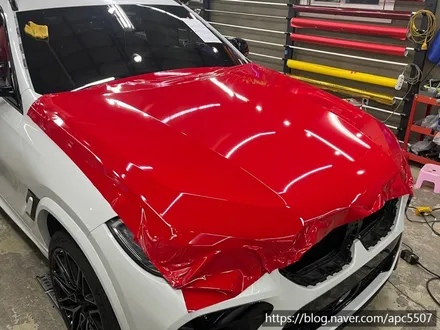 bmw x6m 카마인 레드 / 용산구 문배동